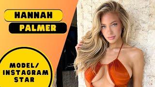 Hannah Palmer Biography।  American Model and Instagram Star। Tiktok Star। Wiki and Facts