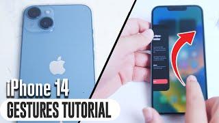 iPhone 14 Gestures Tutorial  How to use Swipe gestures on the iPhone 14  Plus  Pro  Pro Max