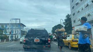 Real street of Monrovia Liberia street selling and more