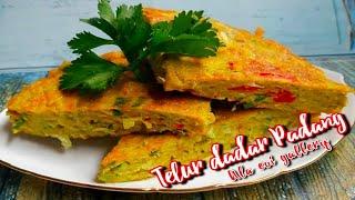 Telur Dadar Padang Tebal dan Enak Bisa Makan Buat Sekeluarga - Masakan Indonesia