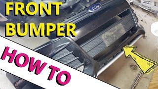 Ford Escape Front Bumper Cover Removal HOW TO ESCAPE