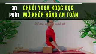 Basic Yoga - Yoga Series Split legs open hip joints safely and effectively  Kim Ba Yoga Therapy