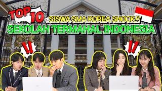 Reaksi Siswa Korea Mengenal TOP 10 Sekolah Termewah Di Indonesia    Reaction Indonesia