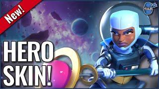 New Space Champion Hero Skin - March 2024  Clash of Clans