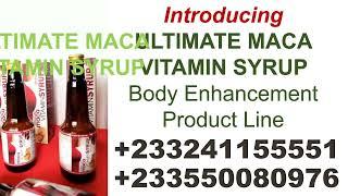 Ultimate Maca Vitamin Syrup  Buy in Ghana 0550080976