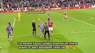 Chaotic Nottingham Forest owner and fan chased the referee after Darwin Nunezs goal 