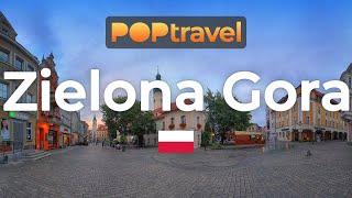 Walking in ZIELONA GORA  Poland - 4K 60fps UHD tour