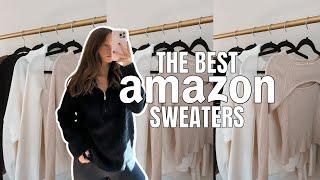 THE BEST SWEATERS FROM AMAZON fallwinter Amazon sweater haul