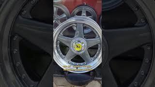 YKW WHEELS FERRARI Aro 17x85 com 17x10 5x112 5x120