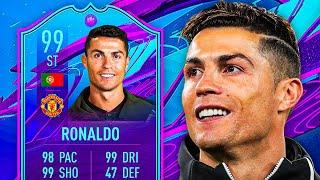 THE BEST CARD IN FIFA EVER?  99 END OF AN ERA RONALDO PLAYER REVIEW - FIFA 21 Ultimate Team