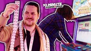 Winning all the tickets we can at the ARCADE - 10 Minute Power Hour