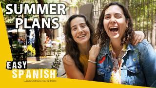 Casual Spanish Conversation about Summer Plans  Super Easy Spanish 109