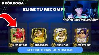 COMO HACERTE MILLONARIO EN FC MOBILE ASI GANE 500000000 MONEDAS EN TIEMPO RECORD 