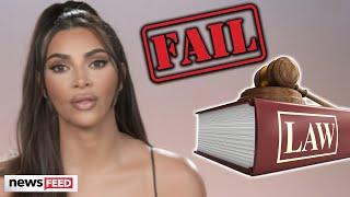 Kim Kardashian FAILS First Baby Bar Exam