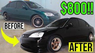 Transforming A Subscribers Honda In 10 mins Budget Build