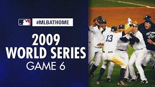 2009 World Series Game 6 Phillies vs. Yankees  #MLBAtHome