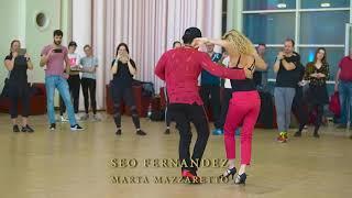 Seo Fernandez & Marta Mazzaretto - Salsa Cuban 2019 Ran Kan Kan - German Villareal