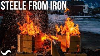 MAKING STEELE FROM IRON