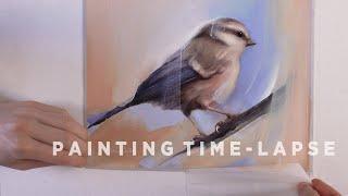 OIL PAINTING TIME-LAPSE  Bird