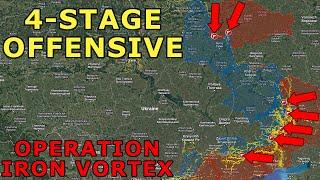 Russian Offensive To Encircle Ukrainian Forces & Secure Supplylines