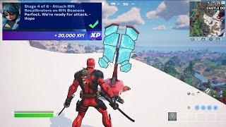 How to EASILY Attach Rift Recalibrators on Rift Beacons in Fortnite locations Quest