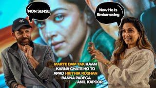 He is Embarrassing Deepika Padukone in front of Hrithik Roshan