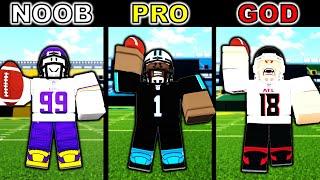 NOOB vs PRO vs GOD QB in Football Fusion 2