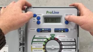 Programming the Weathermatic ProLine Controller