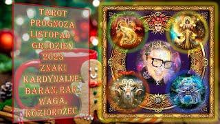 TAROT🃏 PROGNOZA LISTOPAD-GRUDZIEŃ 2023 - ZNAKI KARDYNALNE - część 1 z 4 ©.