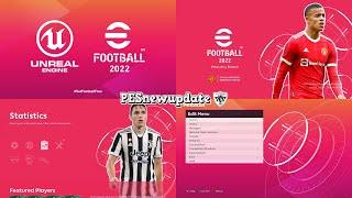 PES 2021 Menu Mod eFootball 2022 CONCEPT V2 by PESNewupdate SIDER & CPK