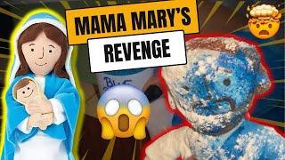 Mama Marys Epic Prank War with Jesus   Blue Paint Onions and Flour Fun