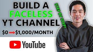 How to Start a Faceless YouTube Channel in 2024 FREE COURSE