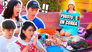 Puse PUESTO de ARTESANÍA MEXICANA en COREA y ESO PASÓ  PT2 l Chingu Amiga