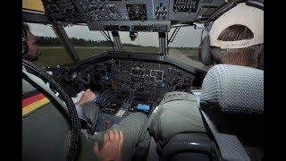 Luftwaffe Transall C-160D - Training flight from and to Hohn Air Base ETNH Germany