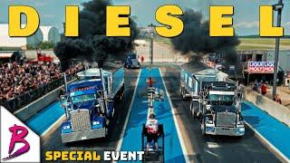 Big Rig Semi Truck Races  Diesel Fest 2023