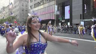 Hispanic Day Parade2019NYCUruguayan Candombe Drummers and Dancers SizzleNYCParadelife