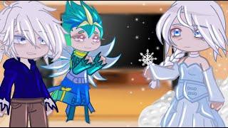 Rise Of The Guardians React To Elsa  Frozen  Gacha React