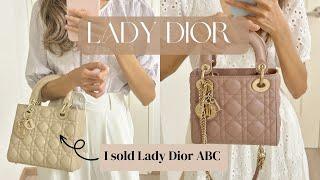 LADY DIOR  I SOLD MY LADY DIOR ABCSMALL & BOUGHT A MINI