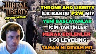 TÜM DÜNYANIN BEKLEDİĞİ THRONE AND LIBERTY ÇIKTI OYNANIR MI? İLK BAKIŞ REHBER & DÜŞÜNCELERİM  LEVO