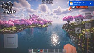 1.21.23 Shader For Minecraft PE   Shader MCPE 1.21+  No Clickbait