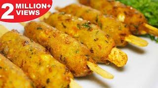 Crispy Corn Kebabs  Instant Snacks Recipe  Best Indian Appetizer Recipe  Kanaks Kitchen