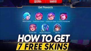 HOW TO GRAB 7 SKINS FOR FREE  CARMILLA EPIC SKIN  SILVANA YOUTH FAIR EVENT