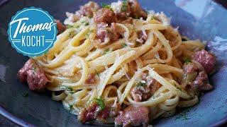 Linguine mit Salsiccia - schnell lecker und einfach