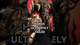 Primarch Horus the Greatest Traitor #warhammerlore #warhammer40k #warhammer #warhammer40000