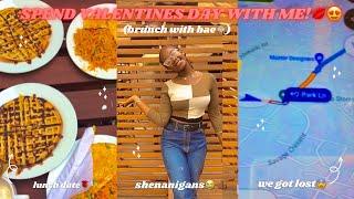 Vlog Spend VALENTINES DAY with me lunch date + shenanigans + we got lost