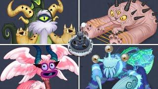 Mythical Island - All New Epics & Rares All Sounds & Animations  My Singing Monsters