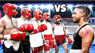 I SPARRED 5 PRO BOXERS and u won’t believe what happened