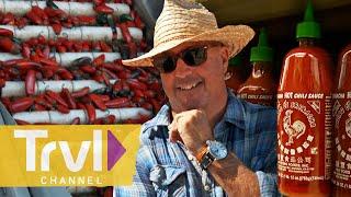 Secret Behind World-Famous Sriracha Sauce  Bizarre Foods with Andrew Zimmern  Travel Channel