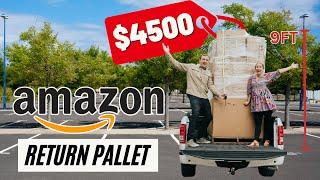 Our BIGGEST Amazon Returns Pallet Ever - Unboxing $4500 in MYSTERY Items