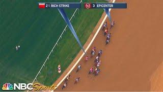 Overhead view shows how Rich Strike pulled off the impossible at 2022 Kentucky Derby  NBC Sports
